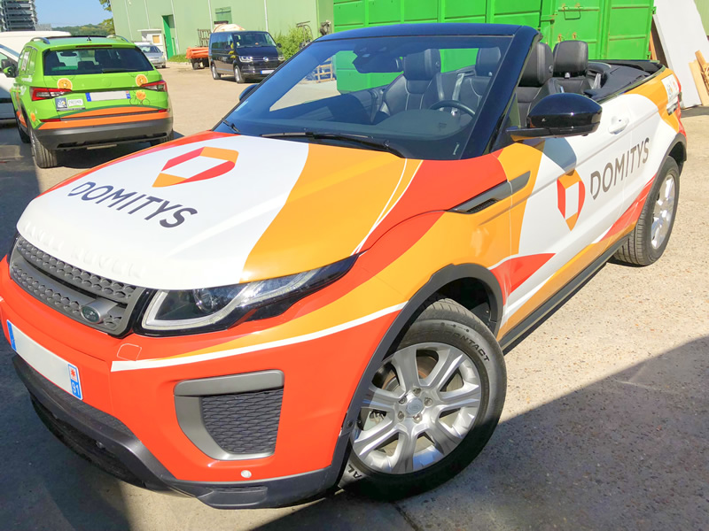 Total covering Range Rover Evoque