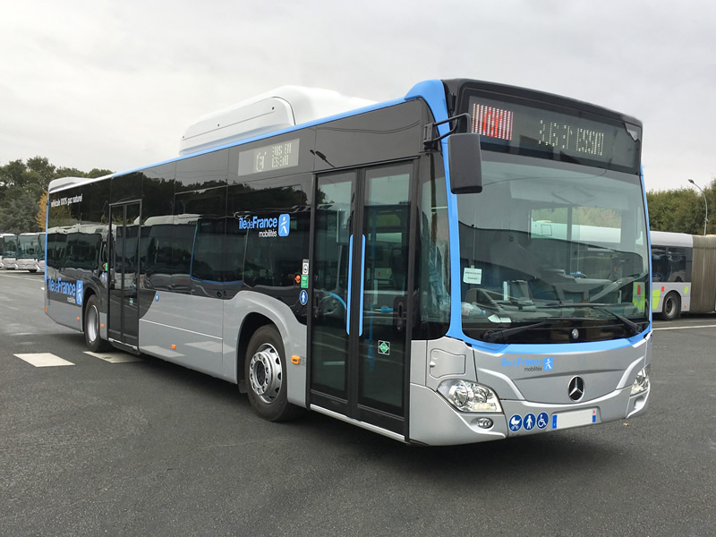 Adhésif sur flotte de bus